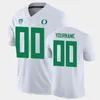 Xflsp 2022 College Custom Oregon Ducks Stitched Football Jersey 80 Bryan Addison 25 Brady Breeze 11 Braxton Burmeister 88 Isaah Crocker Jevon Holland