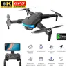 F6 Profesyonel Drone 6K HD Kamera 5G WiFi FPV Drone Simülatörleri GPS Uzun Mesafe Quadcopter 1000m Hava Fotoğrafçılığı RC Helikopter LS-38