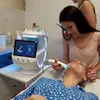 Equipamento multifuncional de beleza novo gelo inteligente Azul de hidrogênio Micro Bubble 7in1 Hydra Solução Skin Care Analyzer Gerenciamento