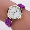 ساعة Wristwatches Watch for Women Reloj Muje 2022 منتجات بيع شخصية أزياء منسوجة الحبل PU Watchwristwatches Wristwatcheswris