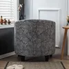 Géométrique comptoir de bar Club chaise housse extensible fauteuil couvre baignoire canapé Spandex siège unique étui pour salon 220615