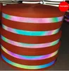 5cm Trafiksignal Konkurrenspris Reflekterande Rainbown band Webbing med Sy på Magic Reflekt Tappning Reflektion av Webbing Stripe Tape