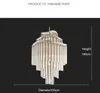 American Tassels Crystal Chandeliers Lights Fixture European Romantic Classic Chandelier LED Lamp Hotel Villa Home Indoor Lighting Bedroom Living Room Droplight