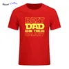 Papa dans la galaxie t-shirt drôle fête des pères présent cadeaux d'anniversaire pour hommes mari été coton t-shirt t-shirt 220527