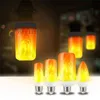 E14 E27 4 modes Ampoules décoratives à effet de flamme LED Lumière de flamme dynamique Ampoule de maïs créative Effet de simulation de flamme Éclairage de nuit H220428
