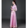 Ethnic Clothing Ancient China Costume Hanfu Modern Tang Suits Tops Skirt Two Piece Set Dance Performance Guzheng Chinese Style