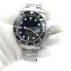 ST9 Black Dial Men Watch Céramique Cédre 43 mm Sapphire Verre Automatique mécanique Diver Mens montres sur les bracelets