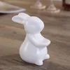 VILEAD Ceramic Cake Stand Fruit Plate Food Set Cute Rabbit Dessert Tableware Home Decor el Restaurant Living Table Decoration 220307