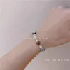 Charme Armbänder Hip-Hop-Stil Süßwasser Perle Armband Für Mann Frau Bunte Blume Temperament Schmuck Großhandel ArmbandCharm