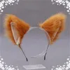 Color Fox Furx Furx Oreen Oreen Cespa festa COSPLAY Canna per capelli Peluda Cascia Accessori per capelli per animali da moda GC1528