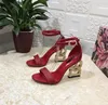 Chunky Lettler Sandali in pelle con plateau con tacco e strass Sandali da donna con lacci Papillon Gladiatore Pompe da donna alte e spesse con fibbia