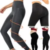 Shapewear Anti Cellulite Compression Leggings Leg Slimming Body Shaper High Waist Tummy Control Panties Thigh Sculpting Slimmer 220513