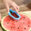 Watermeloen snijder roestvrij staal schattig ontwerp fruit ijs ijslolly snijden gadgetgereedschap