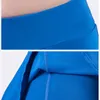 カスタム女性アスレチックテニスゴルフスポーツスカート2 in 1伸縮性のあるレギンスショーツソリッドヨガジムフィットネスショートタイツ220608