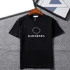 24SS Mens T Shirt مع رسالة مطبوعة الرجال نساء Tee Polo Fashion Tees Summer Summer Crew Neck T-Shirt T-Shirt Homme Clothes S-2XL