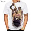 Customized Printed Leisure T Shirt Basketball Player DIY Your Like White Fashion Custom Men's Tops 220608