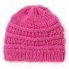 M443 Europe Fashion Infant Baby Kids Knitted Hat Candy Color Skull Caps Children Knitted Warm Beanies Boys Girls Babies Hats