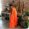 Bayan Maxi Günlük Elbiseler Tasarımcı Artı Boyutu Giyim 2023 Seksi Sling Kolsuz Uzun Sundress Gelinlik Gece Kulübü