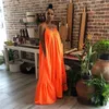 Partihandel plus size Womens Designer Kläder Solida klänningar 2023 Sexig Sling ärmlös Lång sundress bröllopsklänning Nattklubb 25 färger