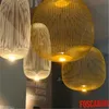 Lampade a sospensione Nordic Foscarini Raggi Luci Industriale Gabbia per uccelli Apparecchio Sala da pranzo Soggiorno Decorazioni per la casa Lampada a sospensione a LED