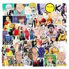 50pcs japanische Anime -Cartoon -Aufkleber Skate -Accessoires für Skateboard -Laptop Wasserflaschen Laptop Car Cup Computer Mobiltelefon Dekor Kinder Geschenke Spielzeug Spielzeug