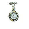 간호사 시계 의사 FOB Quartz 시계 보석 젤리 컬러 실리콘 포켓 브로치 화려한 위장 인쇄 인쇄 시계 도매 68 색상 B8193