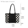 Gekleed Tote Bag Grote vrouwen TOTE Handtas Vintage Casual Market Shopper Purse Portable Emmer voor werkreizen 220704