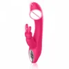 Vibromasseur lapin 2 en 1 masseur gode point G plug anal stimulateur de clitoris orgasme rapide jouets sexy rechargeables pour femmes et couples articles de beauté