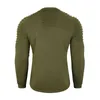 Einfarbig Rundhals Sweatshirt Männer Langarm Top Plissee Schulter Dünne O Neck Pullover Männer Top sudaderas L220704