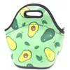 17 colors Reusable Neoprene Tote Bag handbag Insulated Soft Lunch Bags With Zipper Design For Work & School Fast Ship B0819