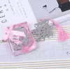 Niedźwiedź metalowa Bookmark Dziewczyny Chłopcy Baby Shower Party Dostaw Książki Miłośnicy Kolekcja Boże Narodzenie Wedding Party Favor BookMarkers RRB15451