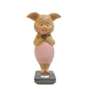 Everyday Collection Year Cute Pig Figurine Miniatuur Fairy Tuin Decoratie Hogar Ornamenten Thuis Bureau Decor Gift 220406