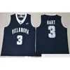 SJZL98 NCAA Villanova Wildcats College Jerseys 1 Kyle Lowry 2 Kris Jenkins 3 Josh Hart 15 Ryan Arcidiabono Basketbal Jersey Navy Blue Color