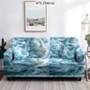 Stol täcker färgad marmor 3 -sits soffa täcker L Formskrapning efter stora soffor rutor pläd och stora plaidchair