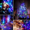 Strings Christmas Fairy Lights USB Pilot 5m 10m 20M LED Wodoodporny dekoracyjny drut miedziany Halloweenowy sznur Lightled