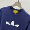 Novo AOP jacquard suéter de malha no outono / inverno 2022acquard máquina de tricô e personalizado jnlarged detalhe gola redonda algodão cvegr5y
