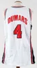 SJZL98 MEN'S 1994 Team USA # 4 Joe Dumars White Bule Retro Thrackback Koszykówka Jersey zszył dowolną liczbę i nazwę