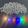 50Pcs Tumbler Small Round Ball Light Switch Balloon LED Flash Luminous Lamps Lantern Light for Wedding Party Birthday Decoration 220428