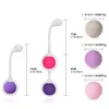 6st/Set Smart Kegel Ball Ben Wa Safe Silicone träningsmaskin Sexiga leksaker för kvinnor Vaginal geisha vagina dra åt skönhetsartiklar