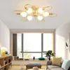 Pendant Lamps Nordic PostModern Wrought Iron Chandeliers Gold Plated Ceiling Lamp Home Living Room Bedroom Study Lighting Stair ChandelierPe