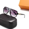 Luxury Retro Sunglasses For Man Woman Classic Full Fram Designer Sun Glasses Uv Protection Eyewear With Box