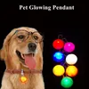 개 의류 애완 동물 나이트 안전 LED 빛나는 펜던트 USB 충전 고양이 칼라 데코 개 액세서리 도그에 대한 빛나는 장식품