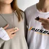 Dog Couple Stitching Necklace A Pair Of Male And Female Students Girlfriends Simple And Cute Korean Titanium Steel Pendant