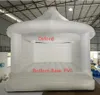 13x13ft/15x15ft White Bounce House Oxford com PVC Inflável Castelo de Casamento/Bounter saltador com soprador de ar para atividades de festa e eventos