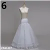 9 Style Wholesale 6 Hoops Bridal Wedding Petticoat Marriage Gauze Skirt Crinoline Underskirt Wedding Accessories Jupon sxjun10