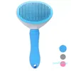 Dog Supplies Grooming Self Cleaning Slicker Brush For Dog Cat Pet Shedding Comb Hair Remover Brosse Grooming Tool Massages Particle 85