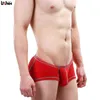 Sexy Men Underwear Modal Boxer Shorts Man Breathable Mid-Waist U Convex Pouch Underpants Cueca Ropa Interior Hombre M-XXL G220419