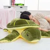 CM Красивый большой размер черепаха Обнимается мультипликационная подушка на фаршированный мягкий диван животных для детских подарков J220704