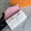 Carteiras femininas bolsas de couro de designer com zíper único carteira titular do cartão bolsa estilo fashion