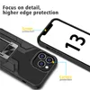 Per iPhone 14 Case di cellulare magnetico per auto con fibbia coperta protettiva protettiva 13 12 Pro Max Mini Kickstand Pack